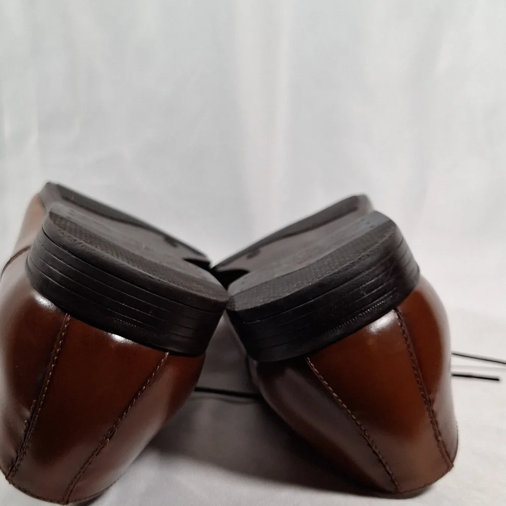 💚 Mens RAIL brown leather Oxford shoe in size  43